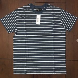 Allen Edmonds Men’s Stripes Tee with Pocket